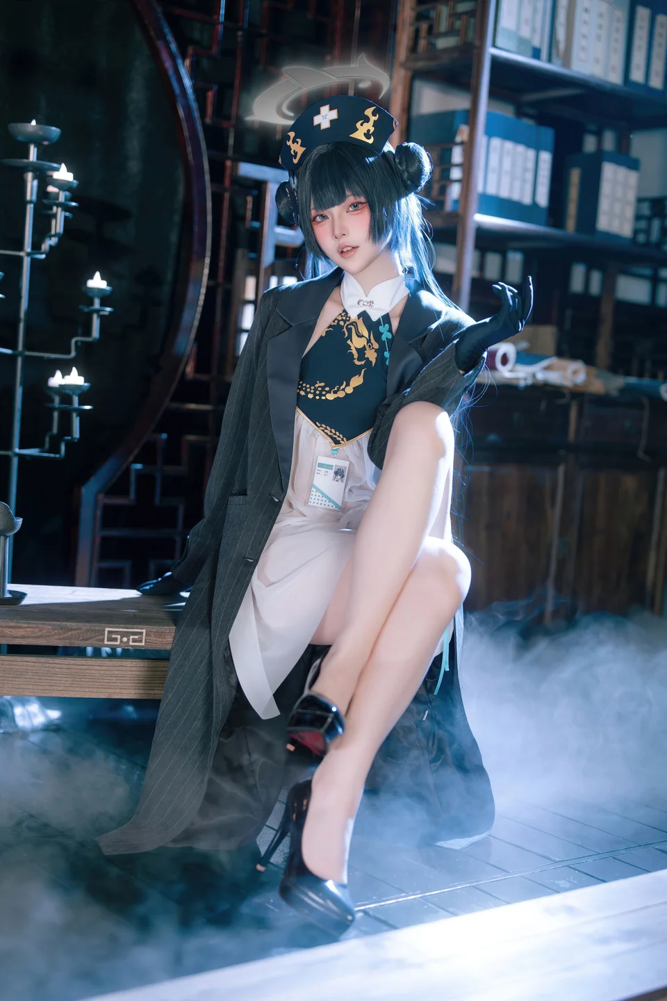 屿鱼 - No.079 蔚蓝档案·妃咲同人护士 [65P-358MB] tg@simisebaisi 【丝足阁】007.webp